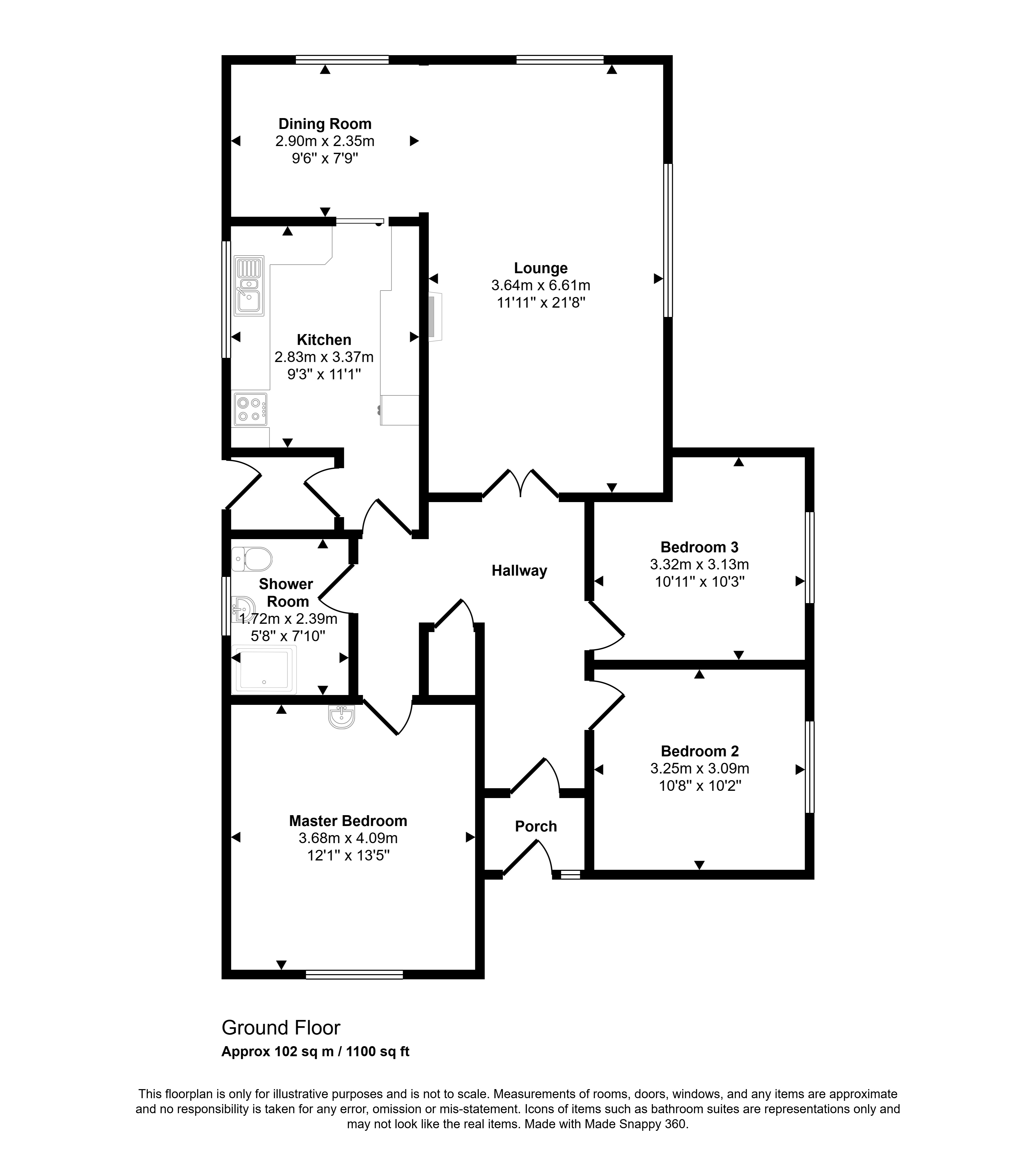 Ardoe,, Manse Road, Kirkwall floorplan