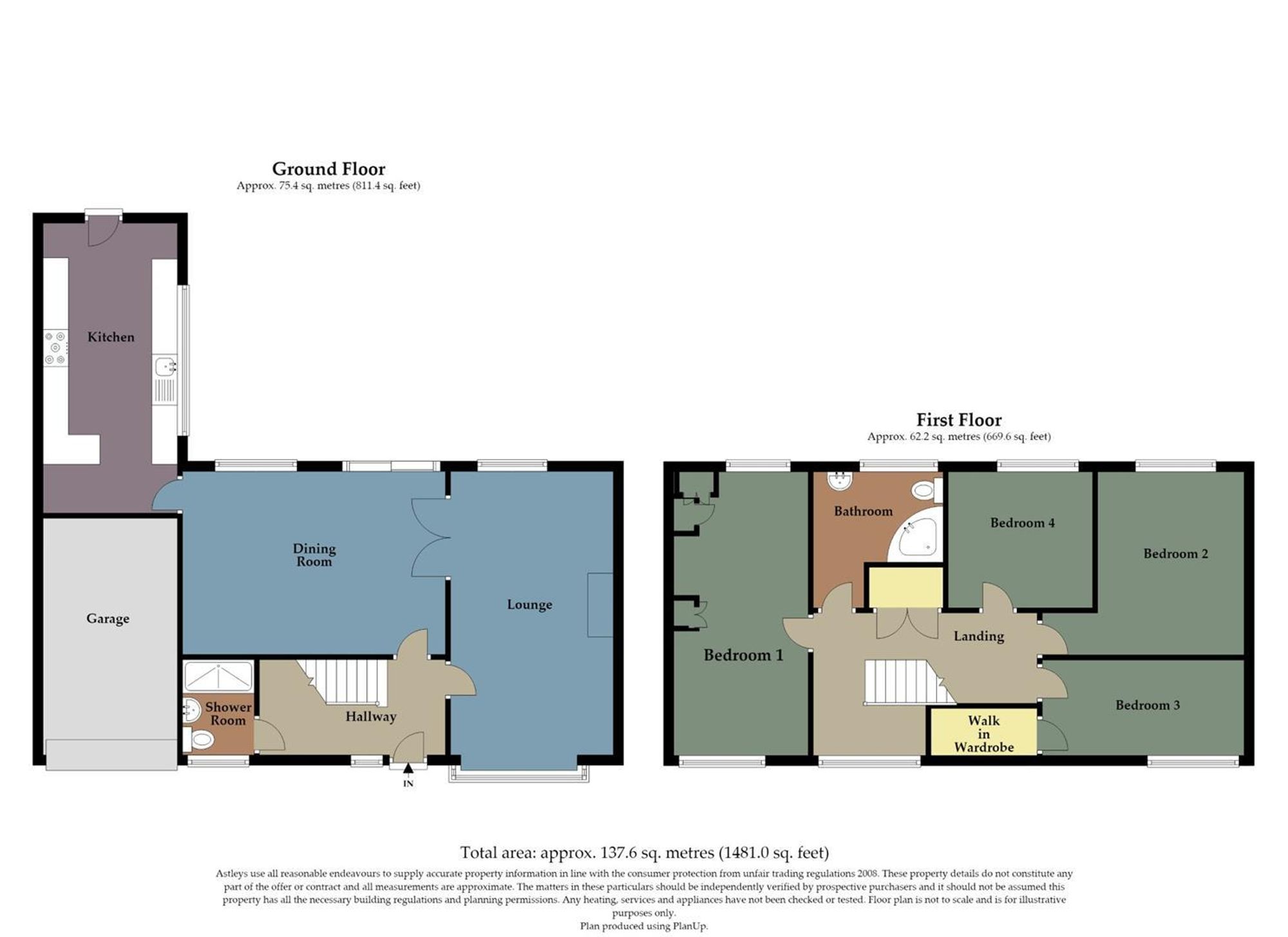 15, Crestacre Close, Swansea floorplan