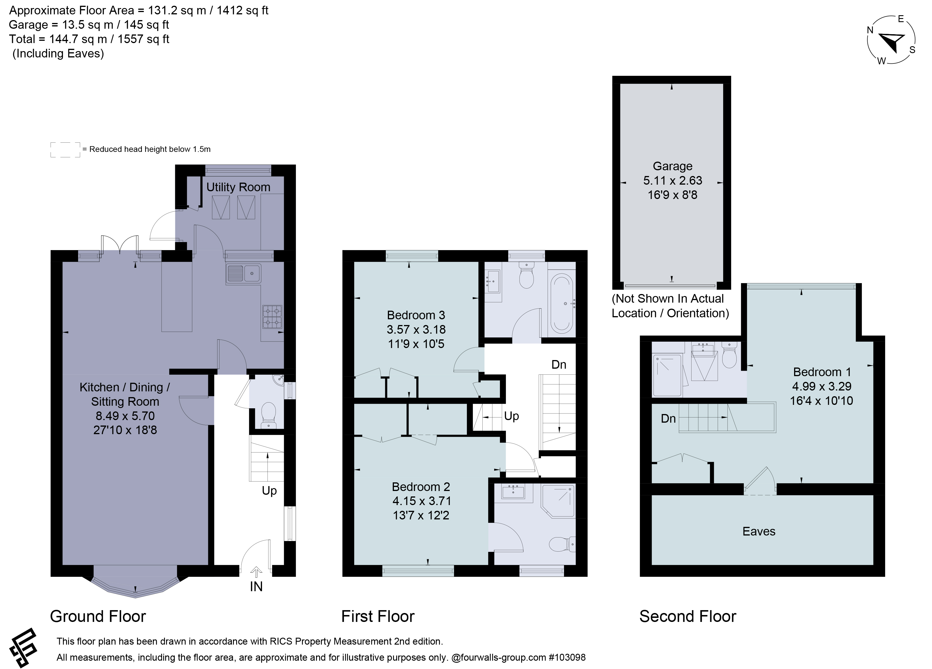 12, Brunswick Place, Hampshire floorplan