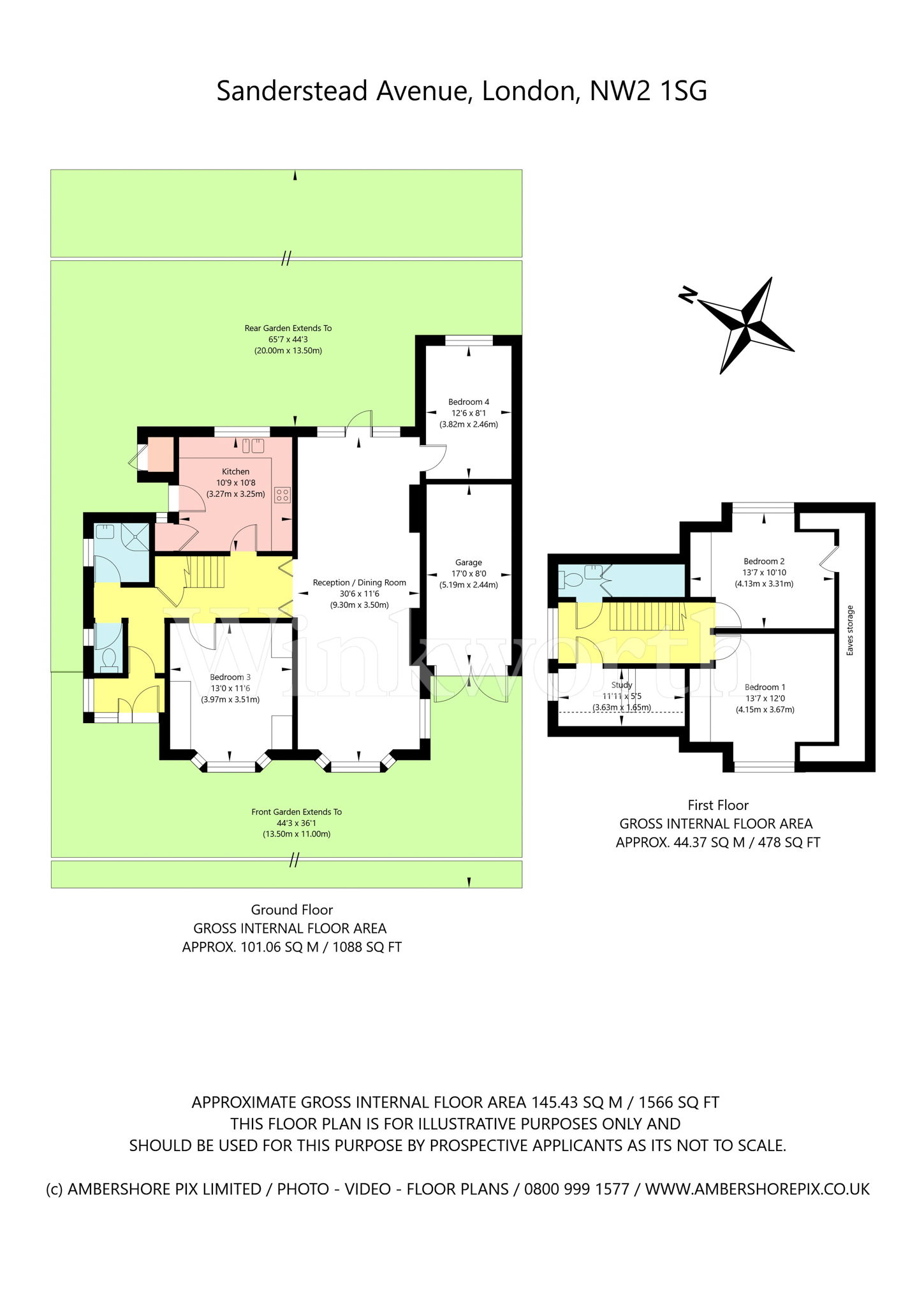 26, Sanderstead Avenue, London floorplan