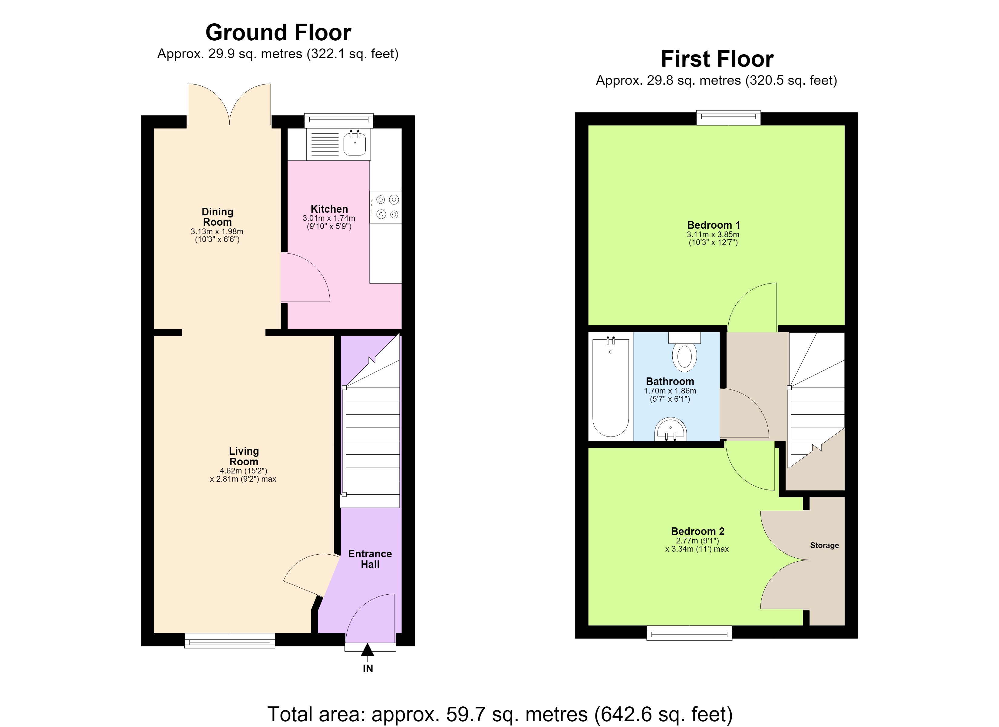 5, Lords Terrace, Eaton Bray floorplan