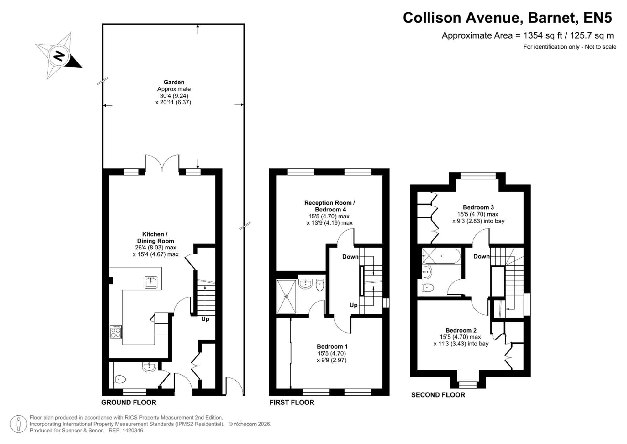 14 Collison Avenue, Barnet floorplan