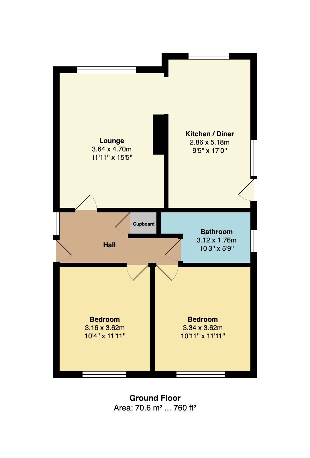 22, Stretton Road, Bury floorplan