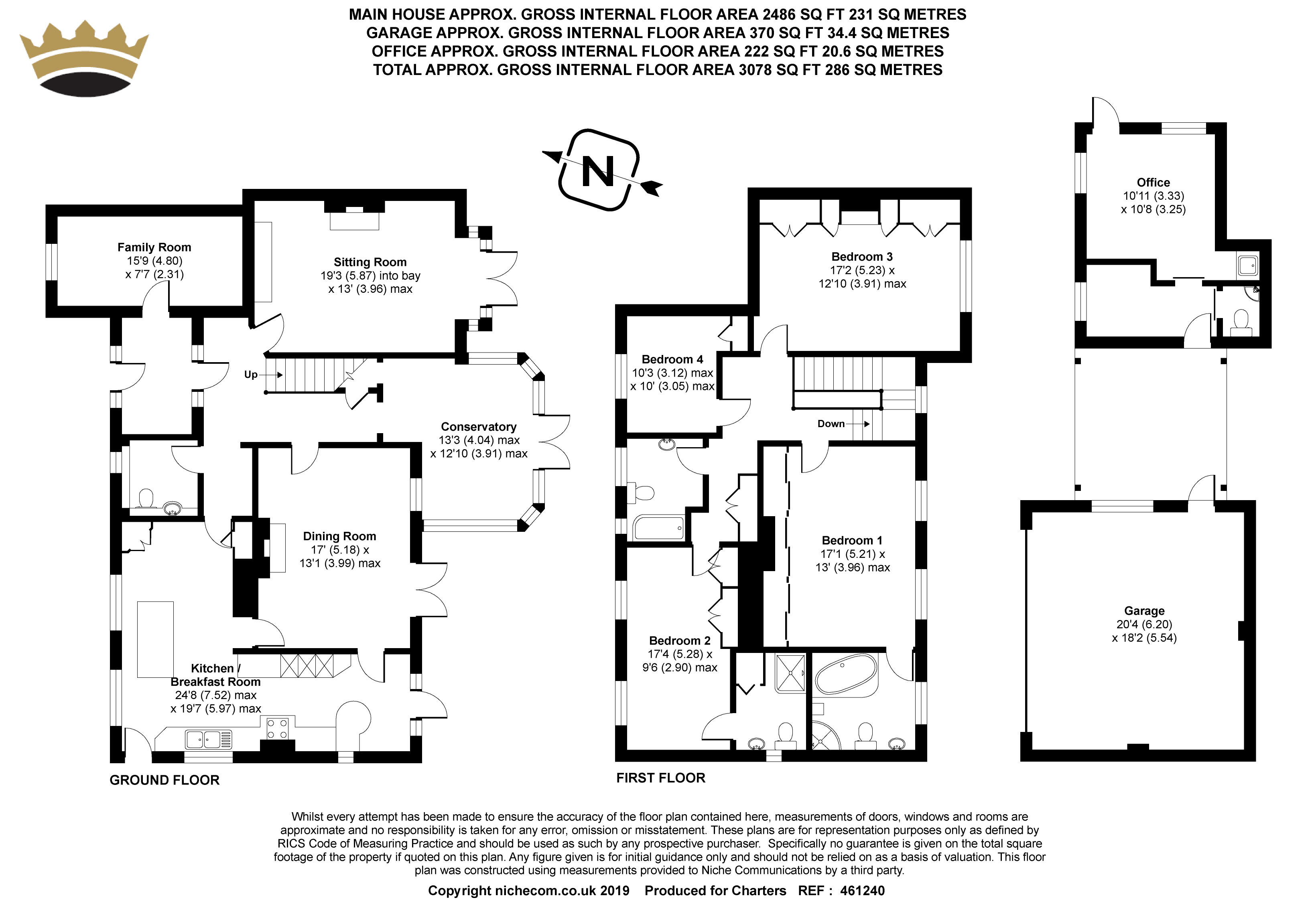 4 Bedrooms Detached house for sale in Echo Barn Lane, Wrecclesham, Farnham, Surrey GU10