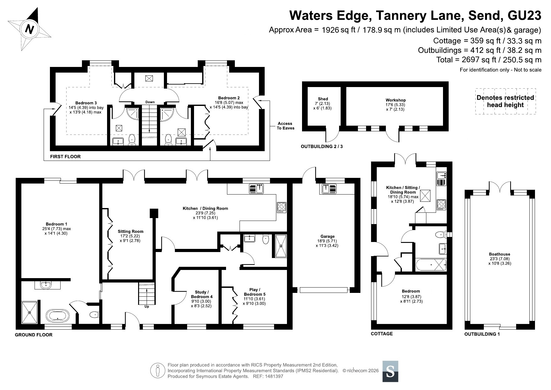 Waters Edge,, Tannery Lane, Surrey floorplan