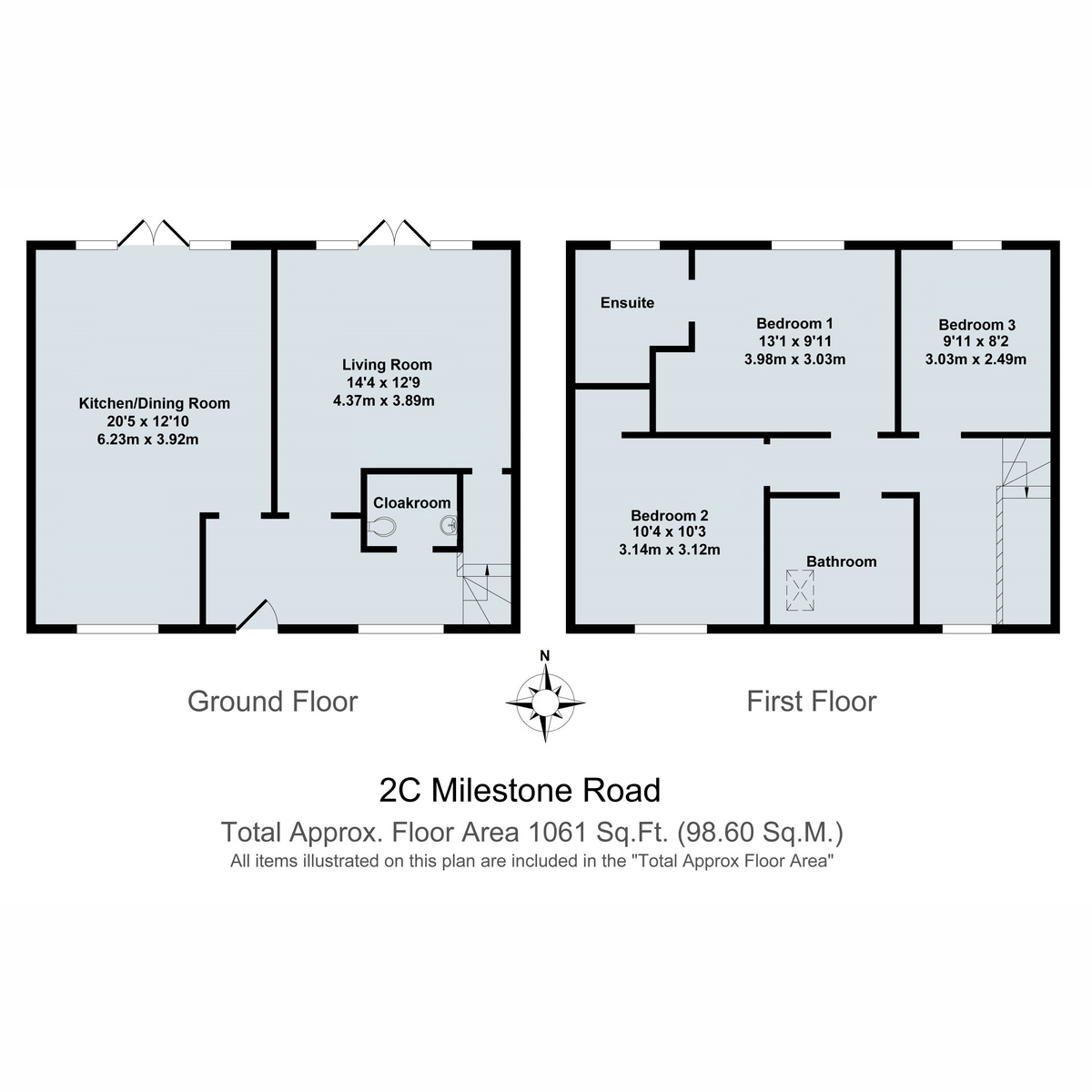 2c, Milestone Road, Carterton floorplan