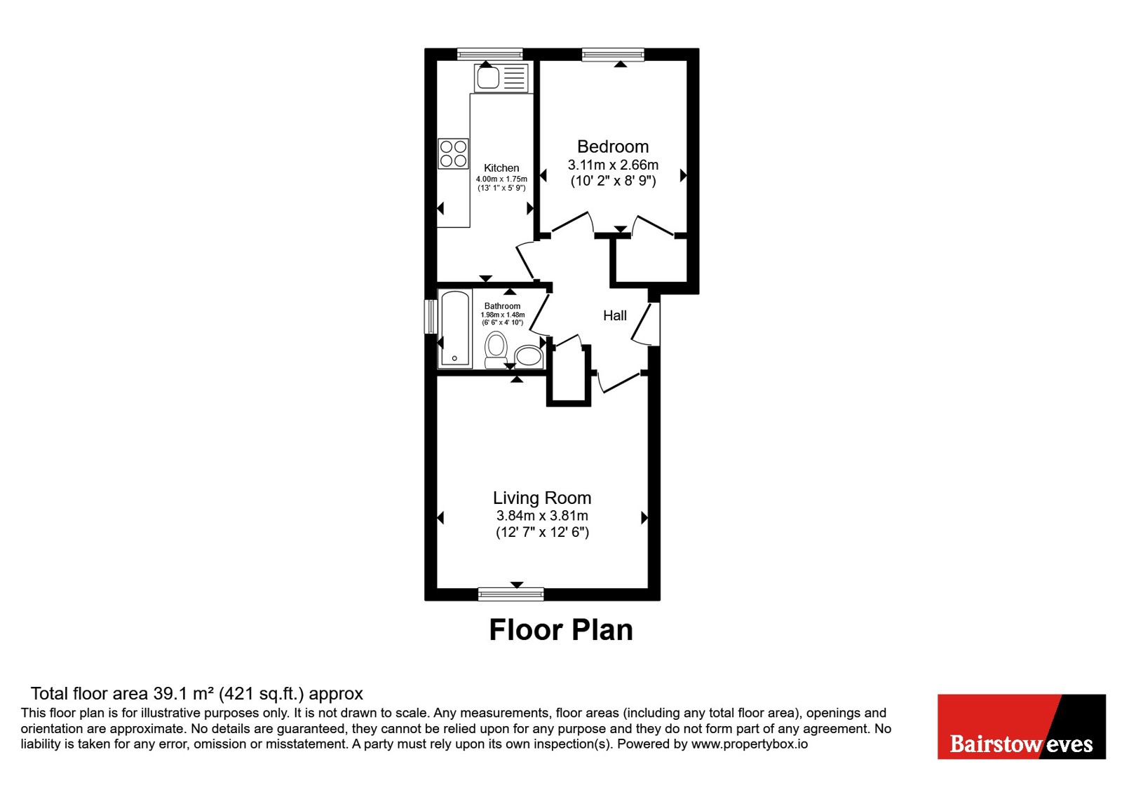 8, Crescent Court, Grays floorplan
