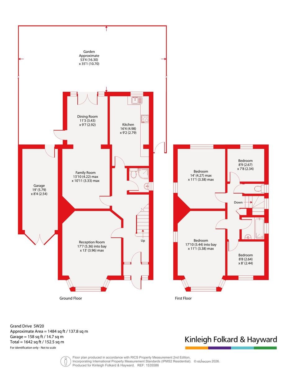 Grand Drive, London floorplan