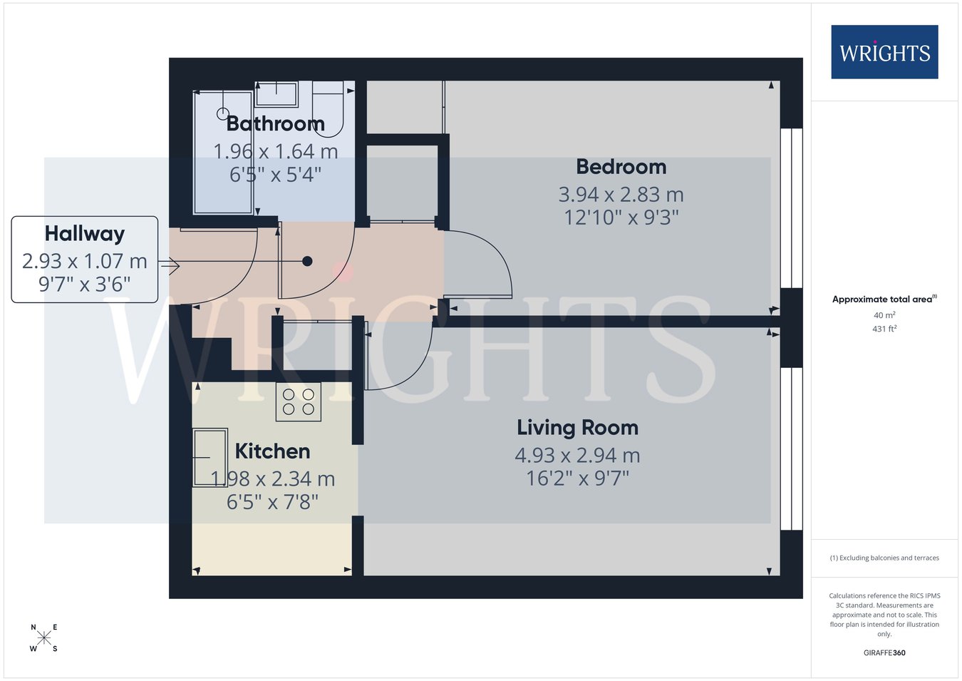 47, Guessens Court, Welwyn Garden City floorplan