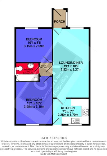 2 Tysoe Gardens, SALFORD floorplan