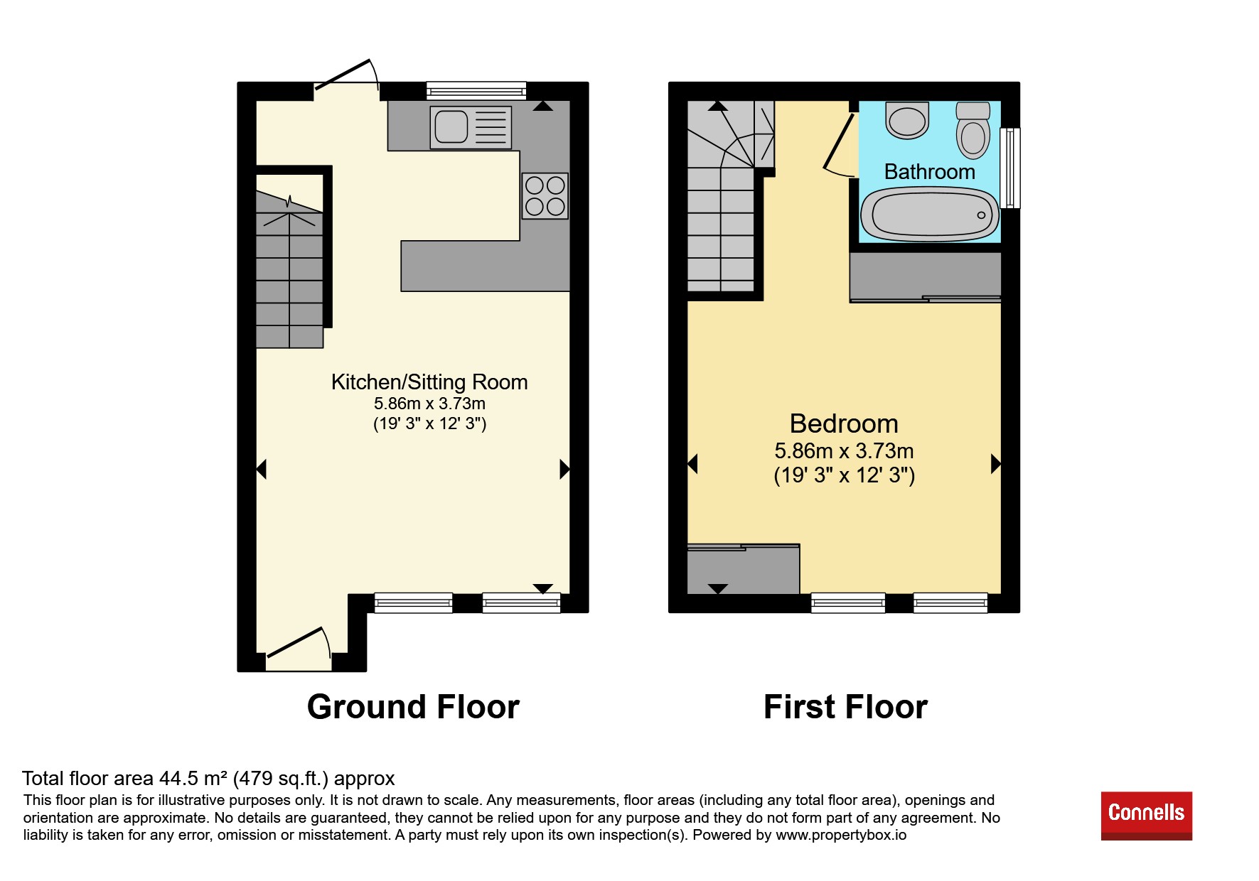 81, Coldharbour Lane, Harpenden floorplan