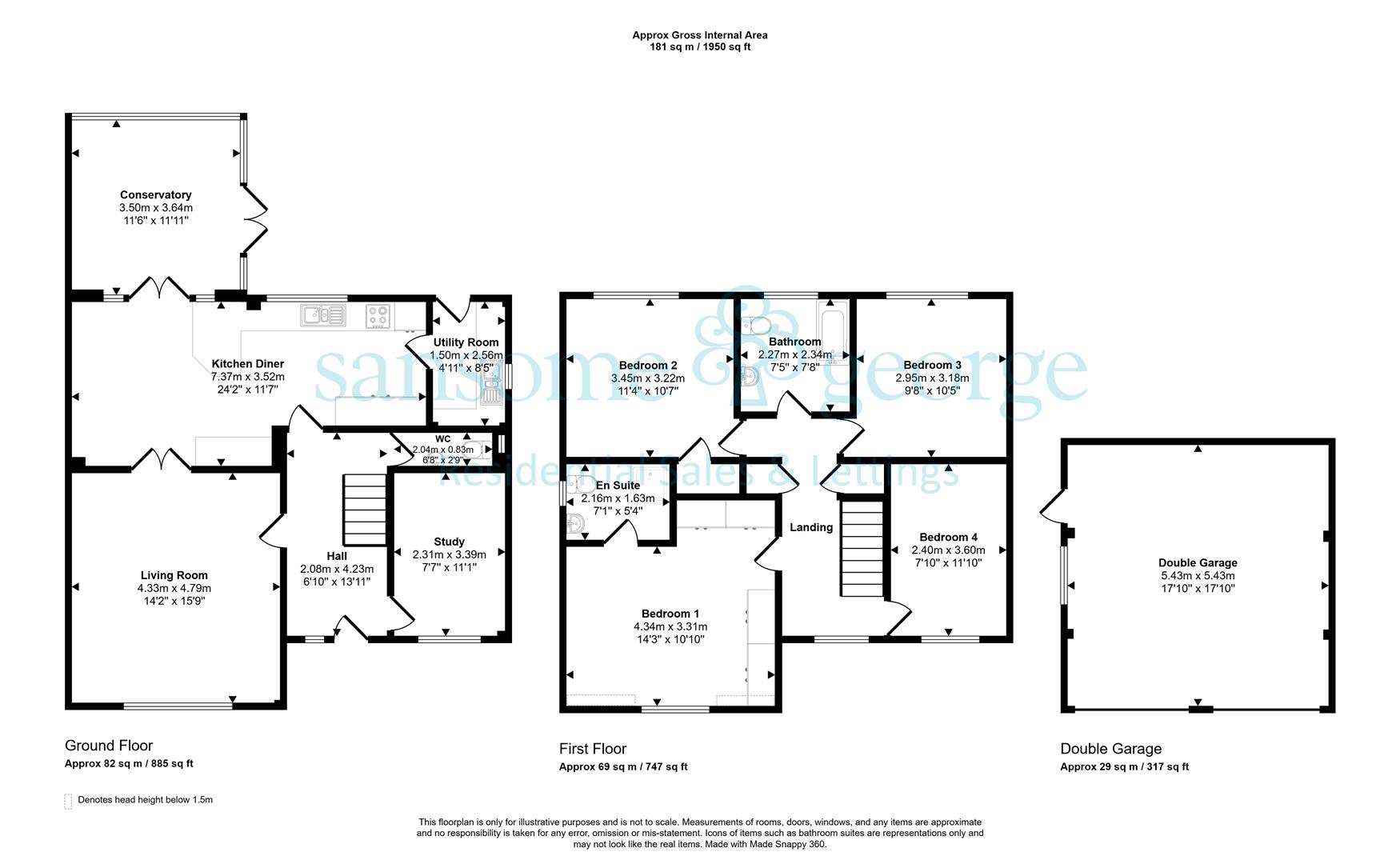 49, Goodliffe Gardens, Reading floorplan