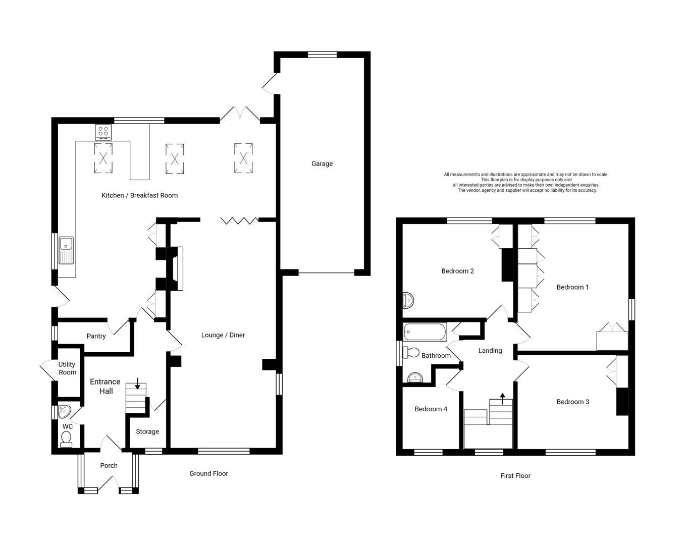 15, Pine Tree Avenue, Leicester floorplan
