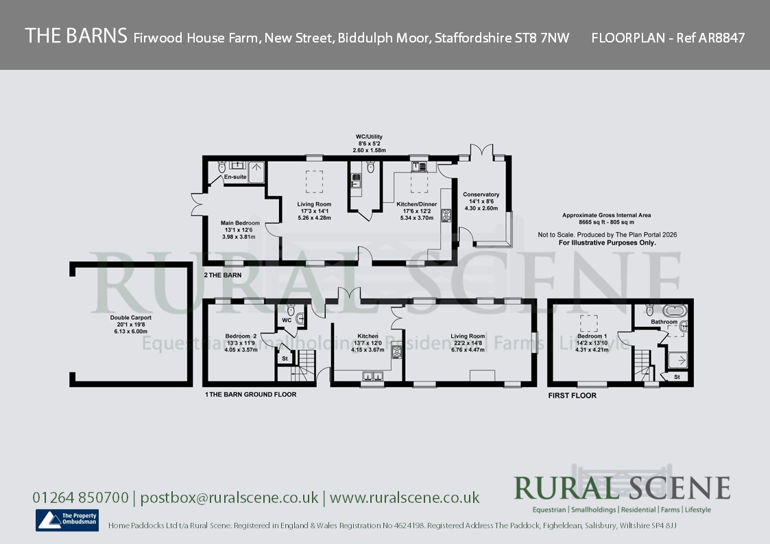 THE BARNS, Firwood House Farm, New Street, Biddulph Moor, Biddulph Moor floorplan