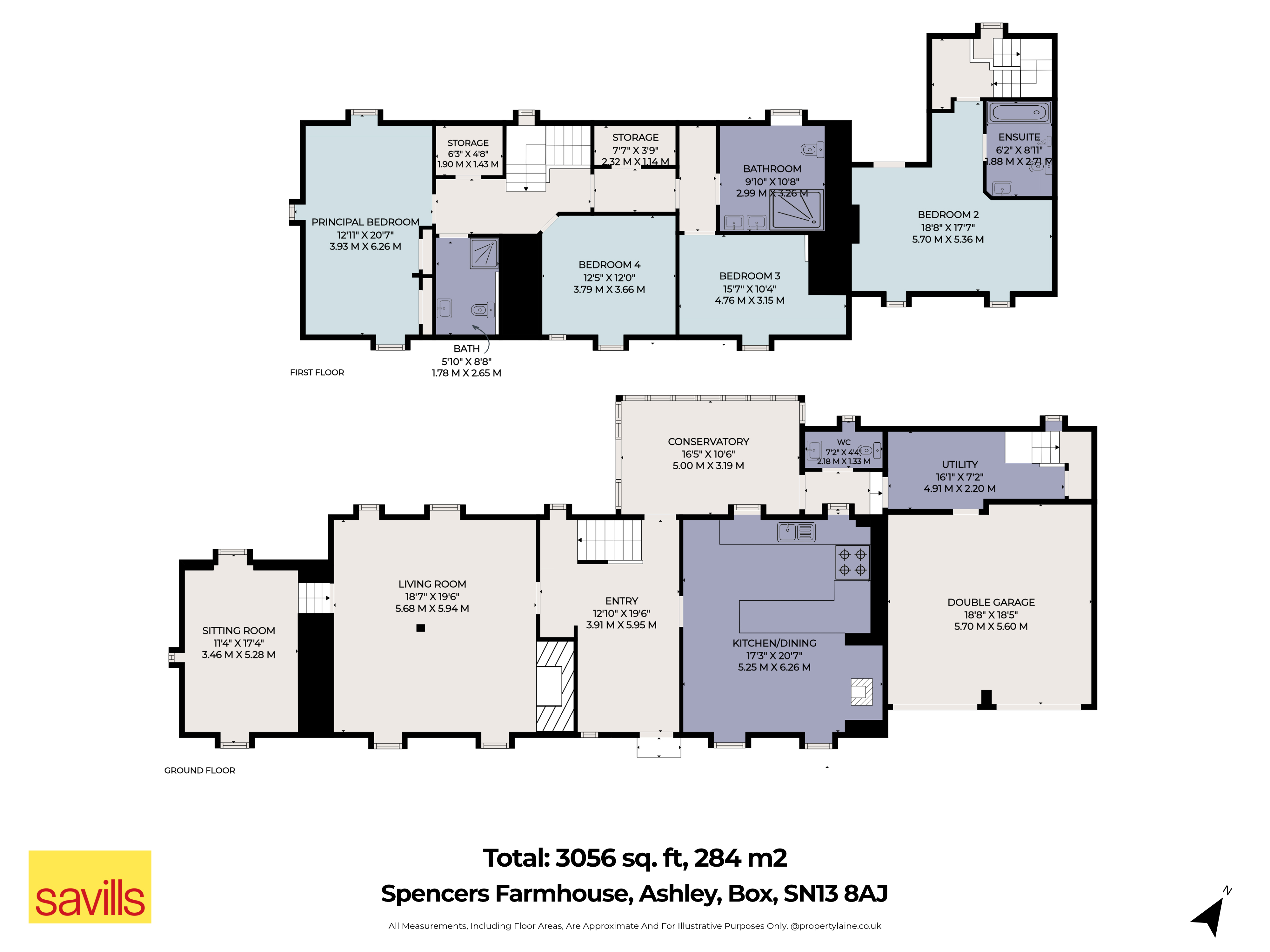 Spencers Farmhouse,, Ashley, Corsham floorplan