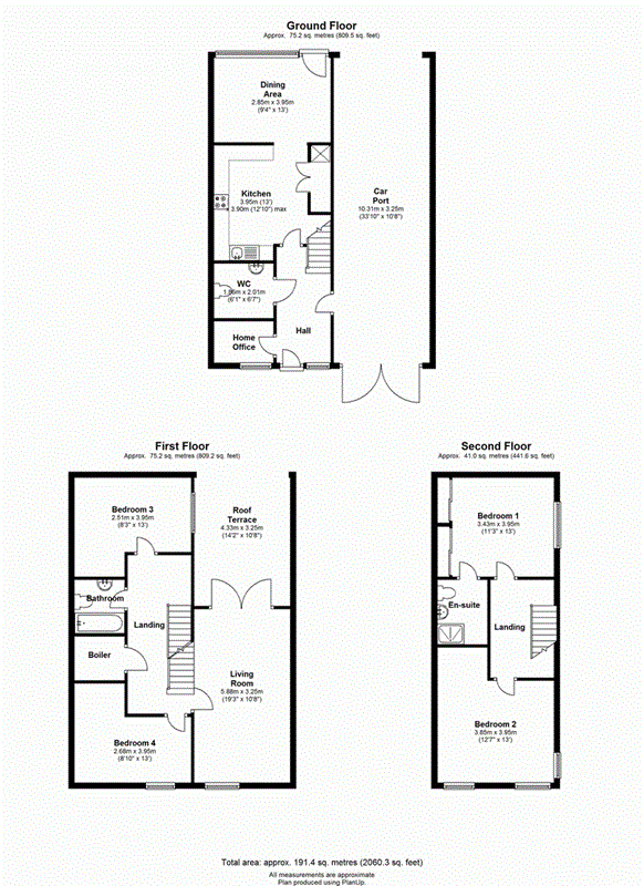 13 Royal Way, Cambridge floorplan