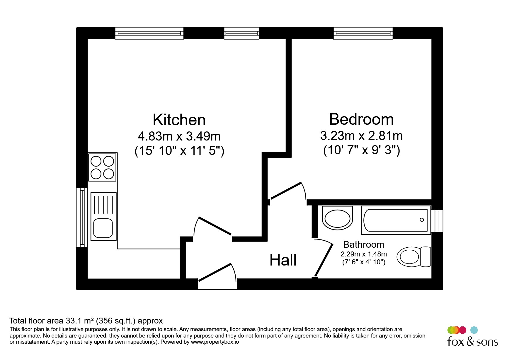 Flat 2, 15, Rumbridge Street, Southampton floorplan