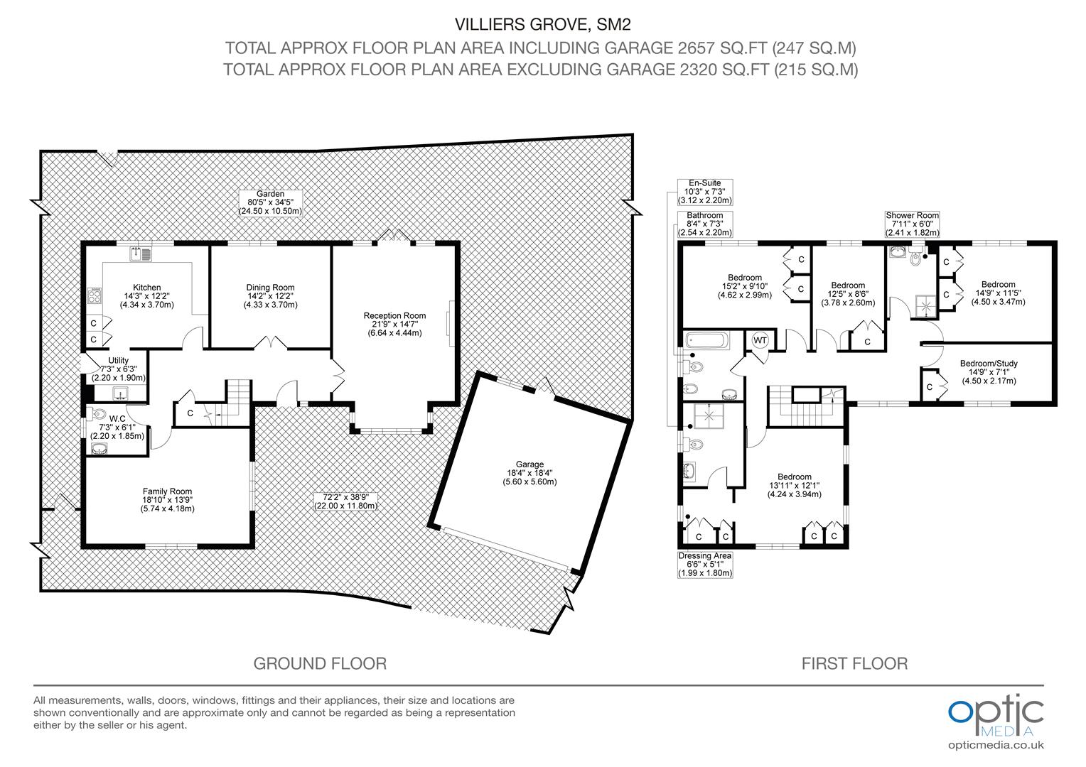 6, Villiers Grove, Cheam floorplan