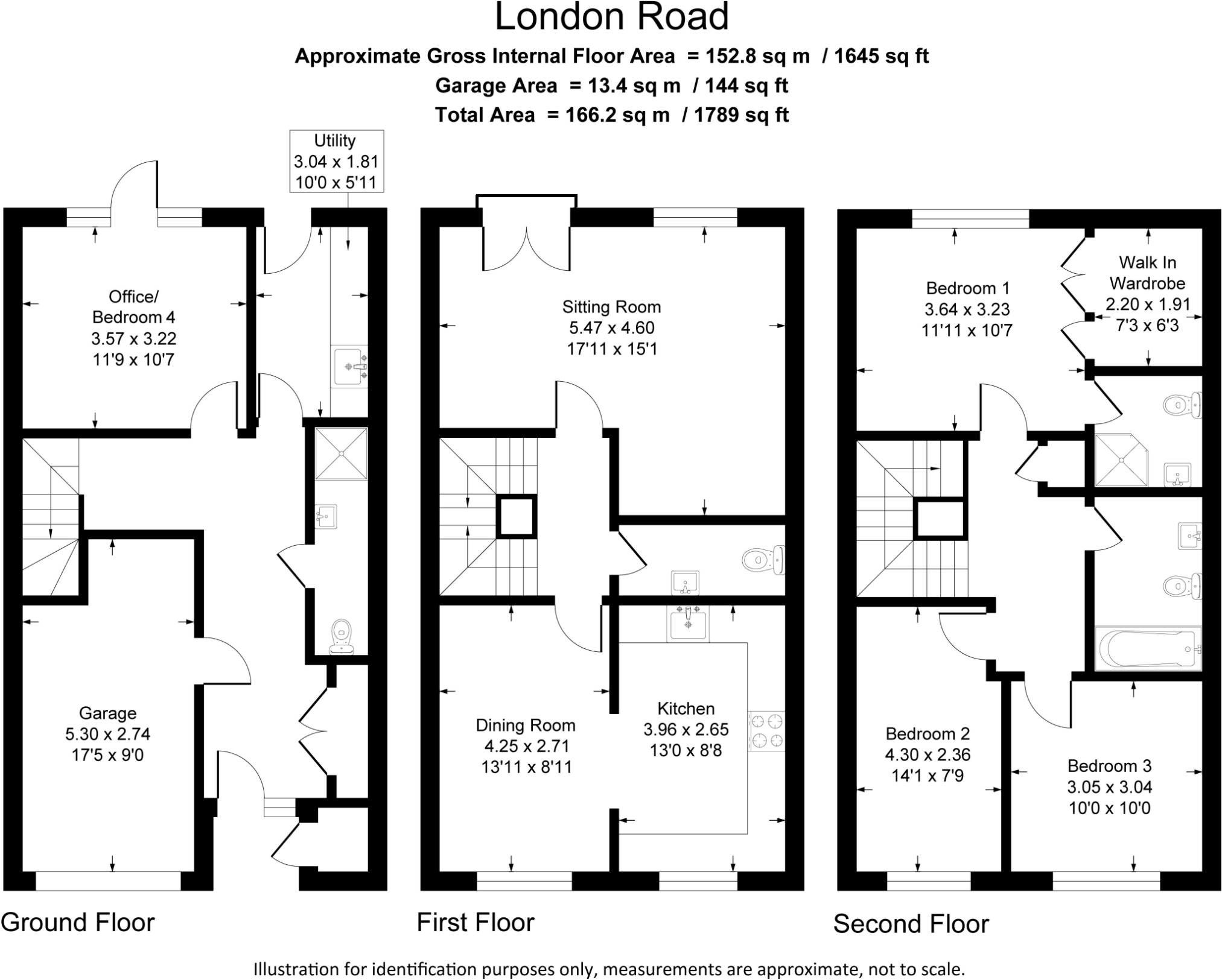 46, London Road, Slough floorplan