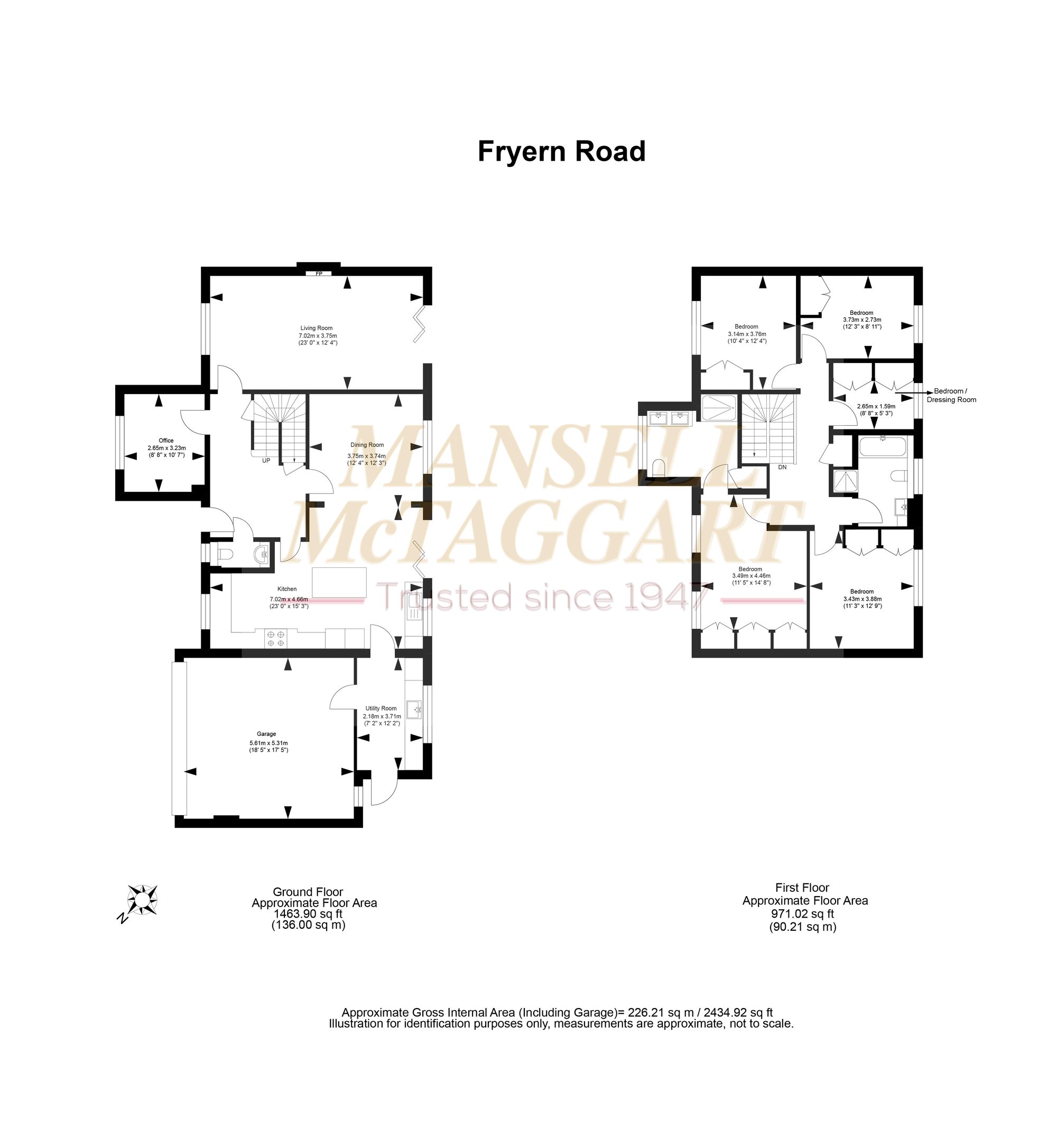 4 Lime Chase Fryern Road, Pulborough floorplan