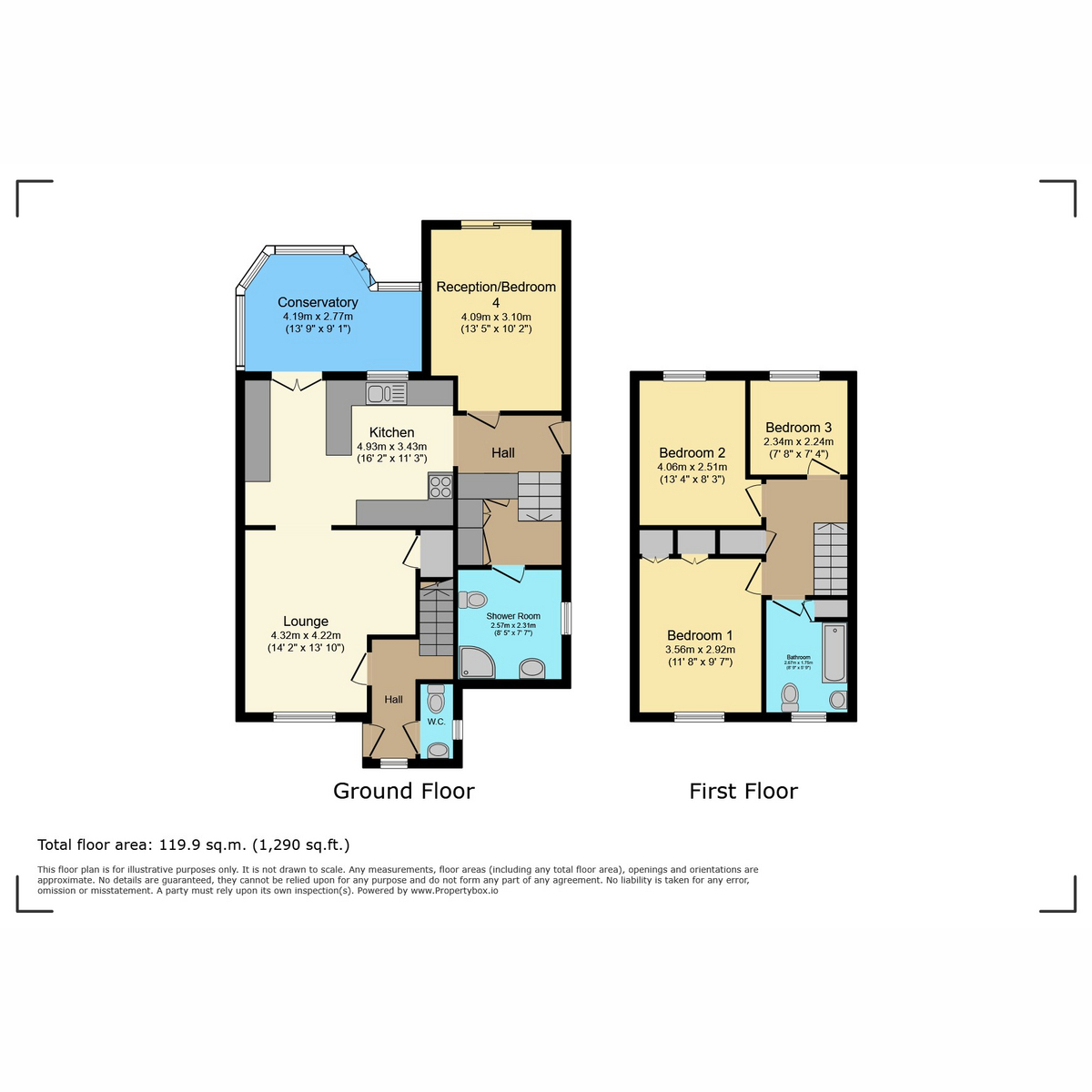 78, Silver Trees, Shanklin floorplan