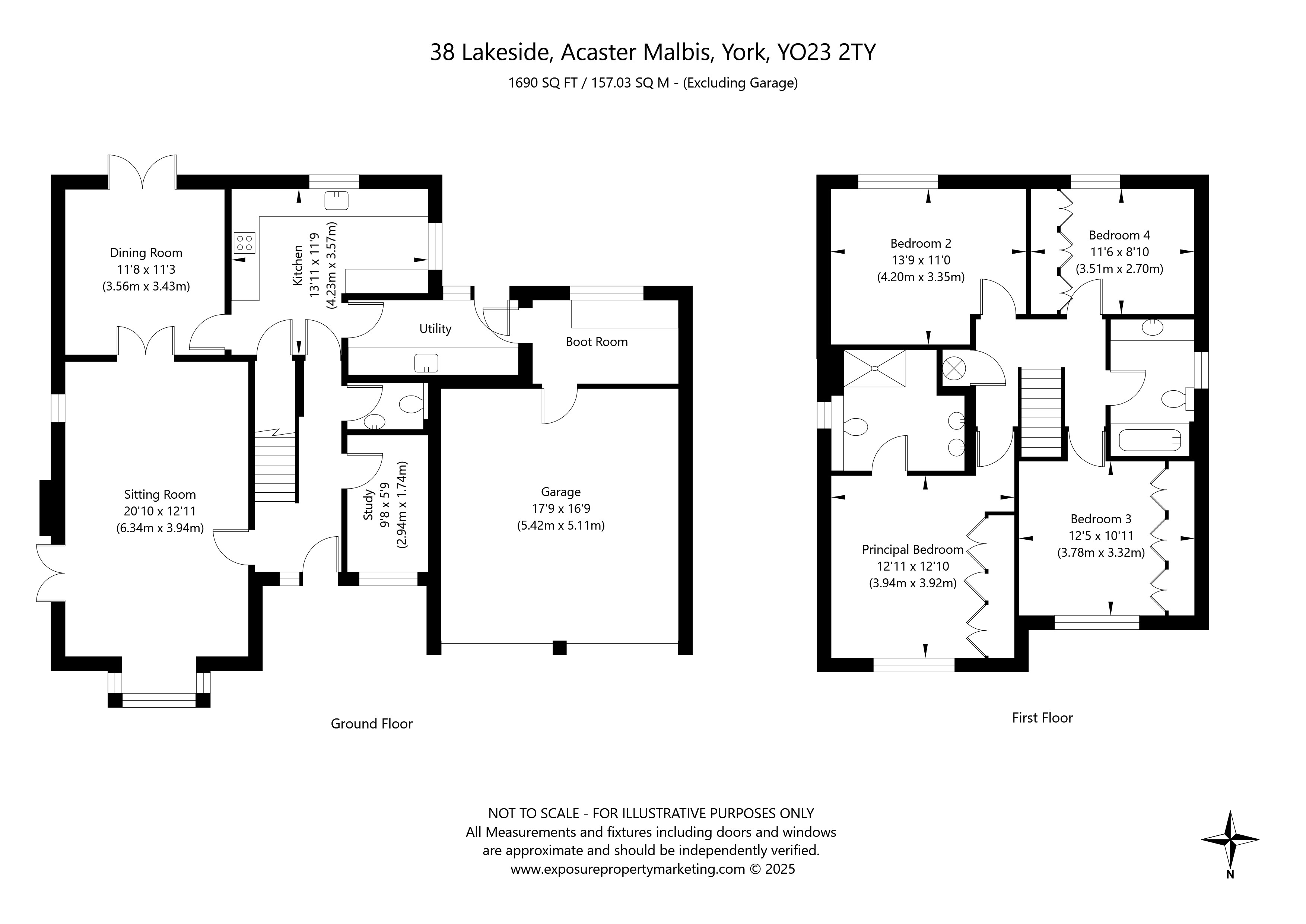 38, Lakeside, York floorplan