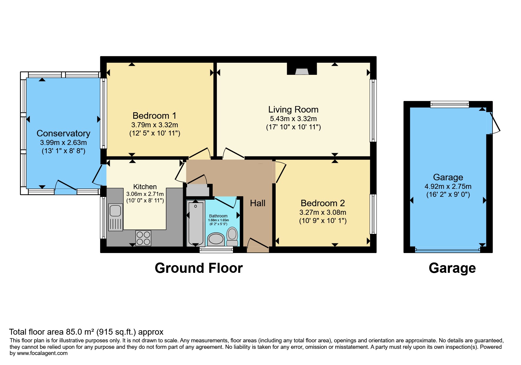 15, Forest Way, Wimborne floorplan