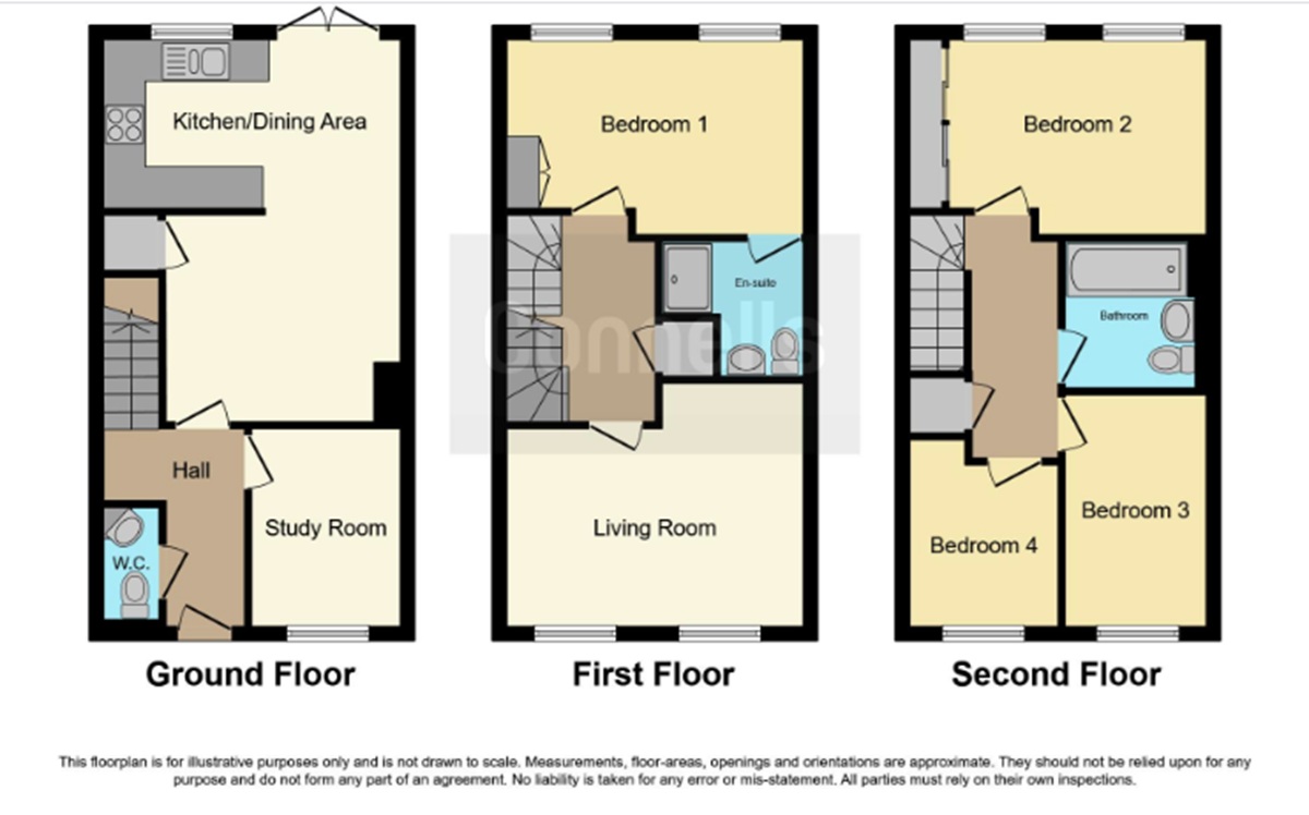 37, Holloway Close, Salisbury floorplan