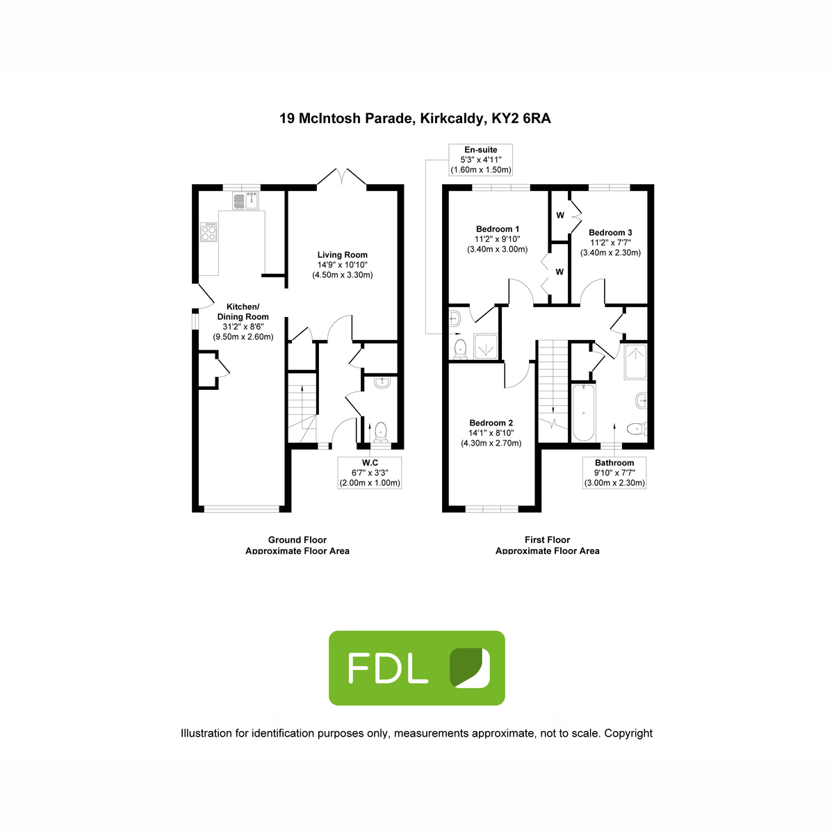 19, Mcintosh Parade, Kirkcaldy floorplan