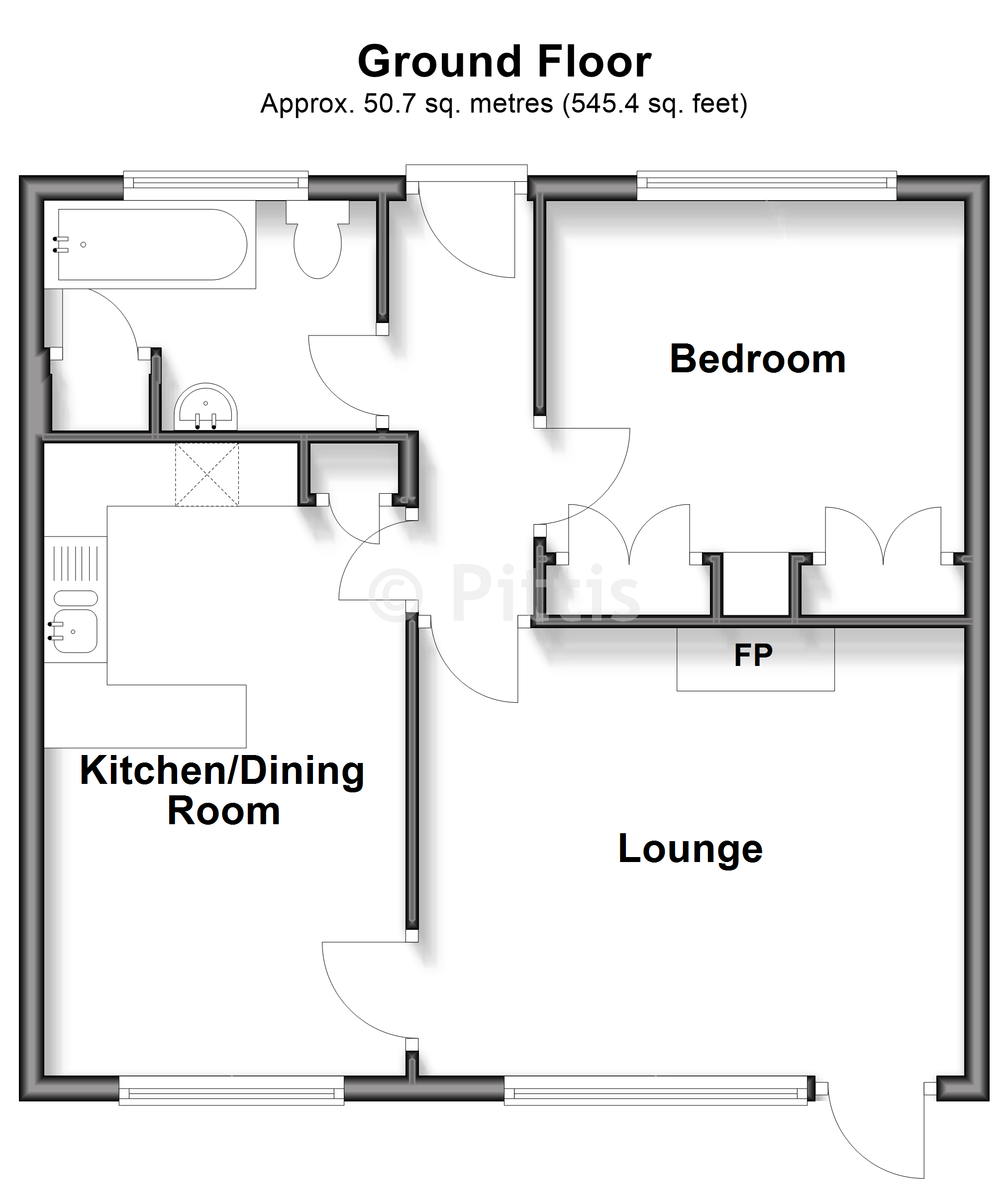 10, Fairmead Close, Sandown floorplan