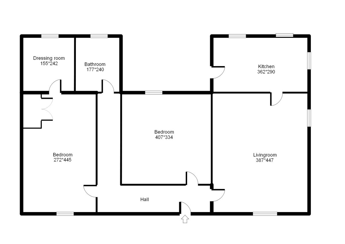 2 Bedrooms Bungalow for sale in Dalkeith EH22