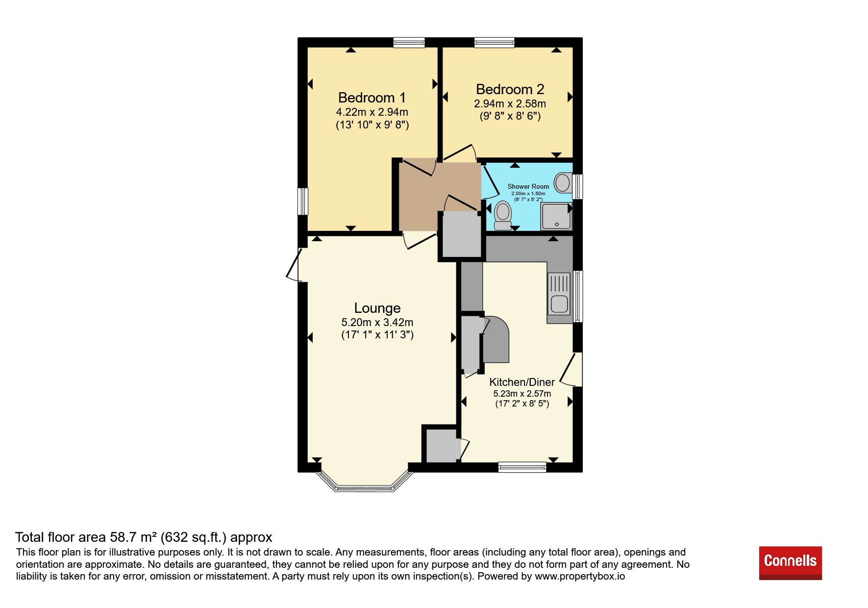 103, Templeton Park, Bakers Lane, Chelmsford floorplan