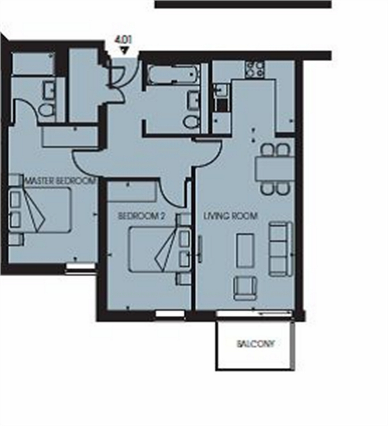 2 Bedrooms Flat to rent in Waterhouse Apartments, 3 Saffron Central Square, Croydon, Surrey CR0