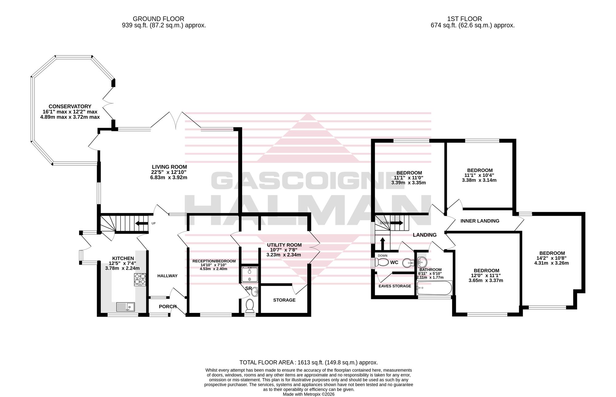 17a Green Walk, Cheadle floorplan