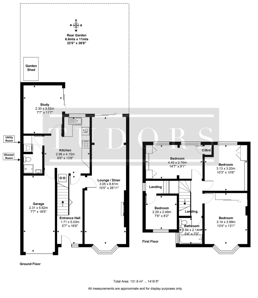 Boleyn Drive, West Molesey floorplan