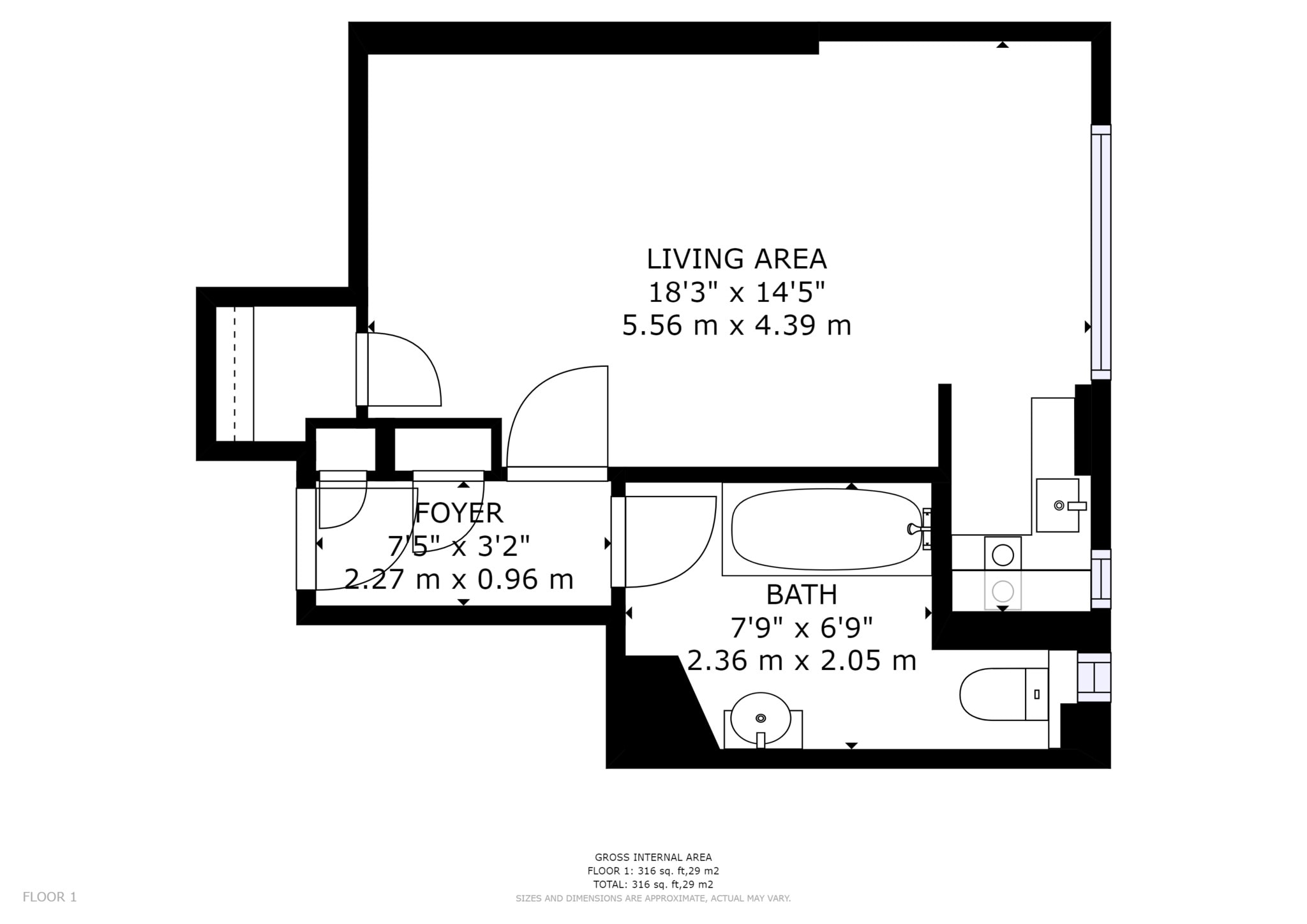 Hill Street, London floorplan