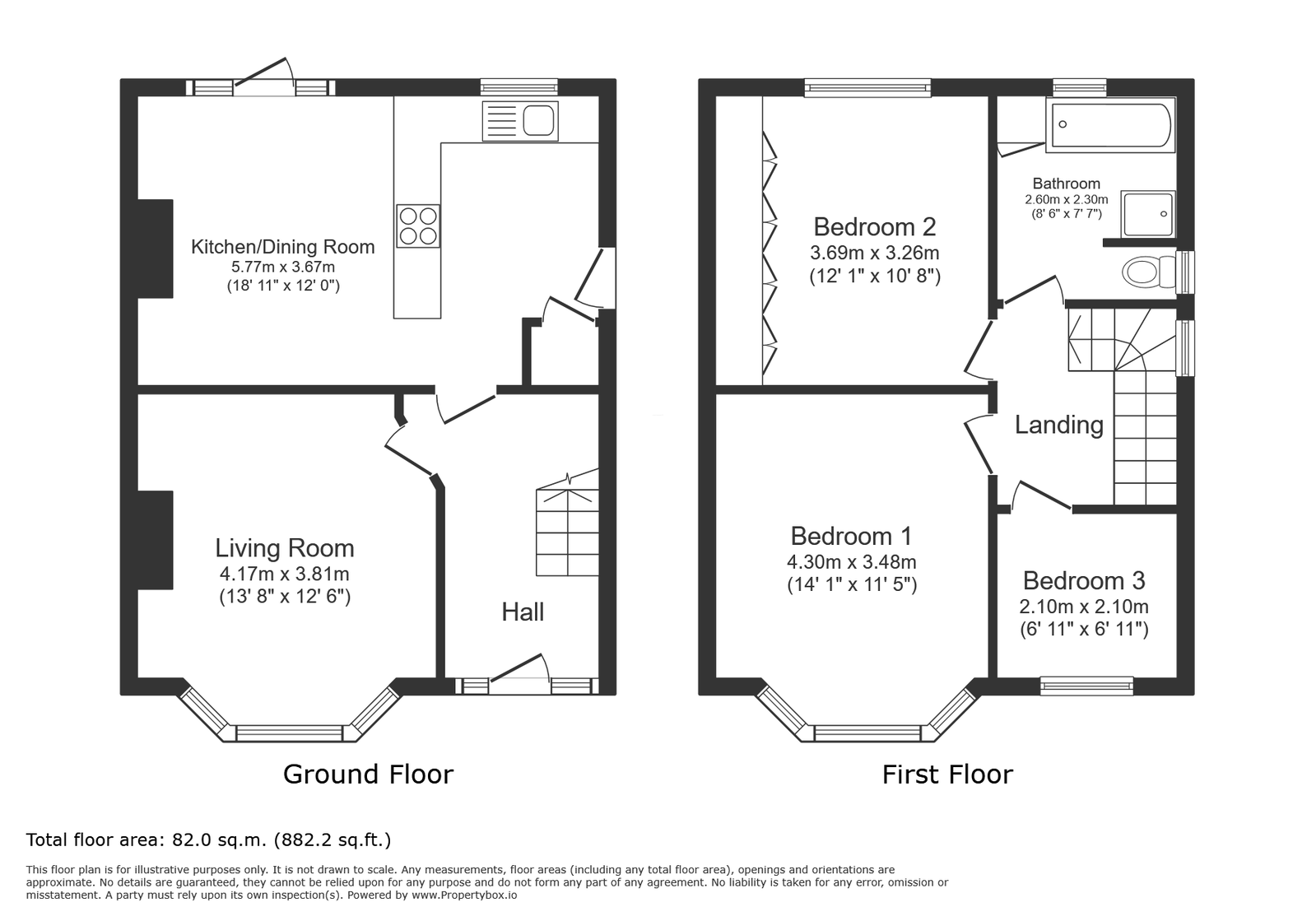 570, Foundry Lane, Leeds floorplan