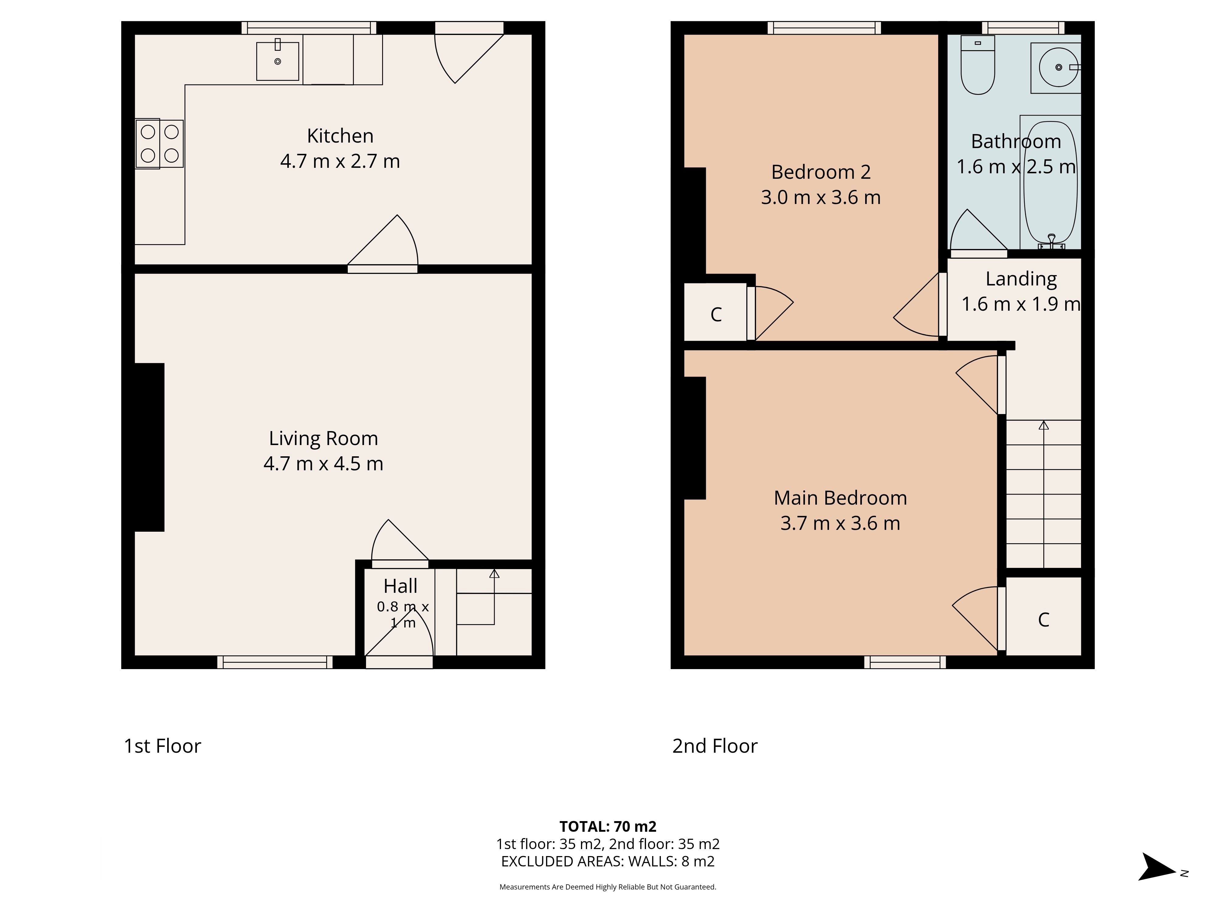 84 Sixth Street, Horden, 84 Sixth Street, Horden, Peterlee floorplan