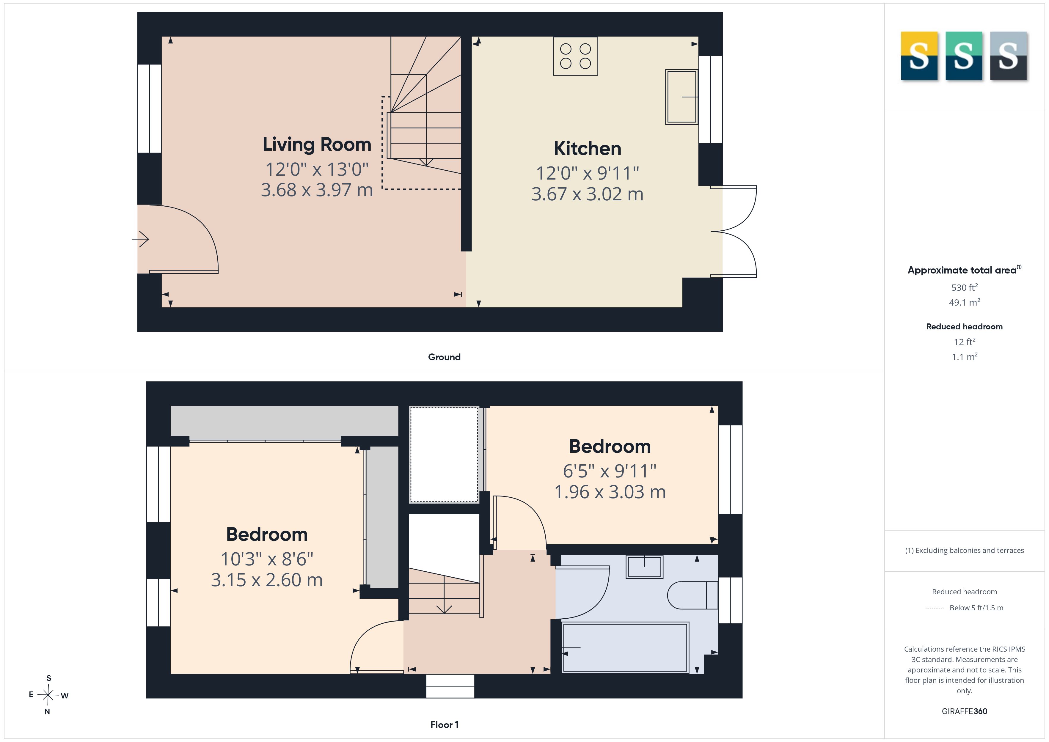 9, The Orchard, Surrey floorplan