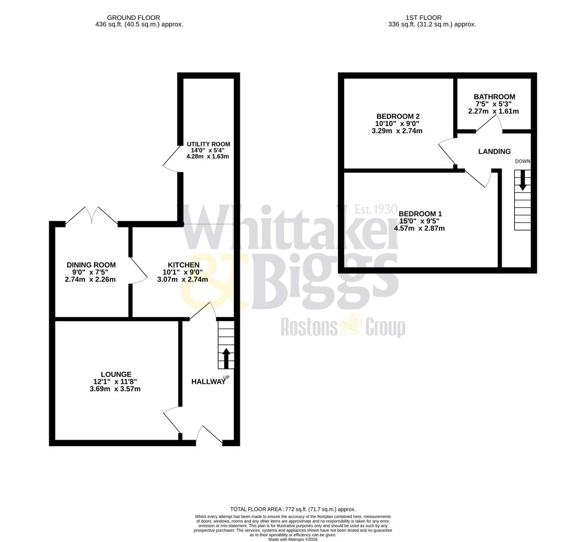 11, Berwick Close, Macclesfield floorplan