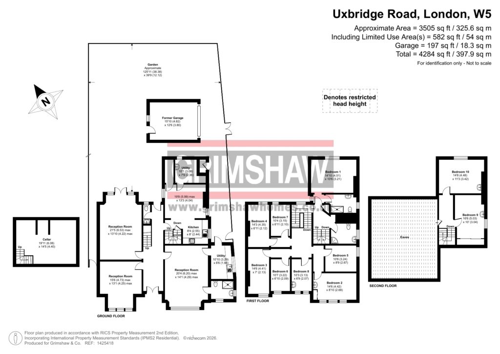 372, Uxbridge Road, Ealing floorplan