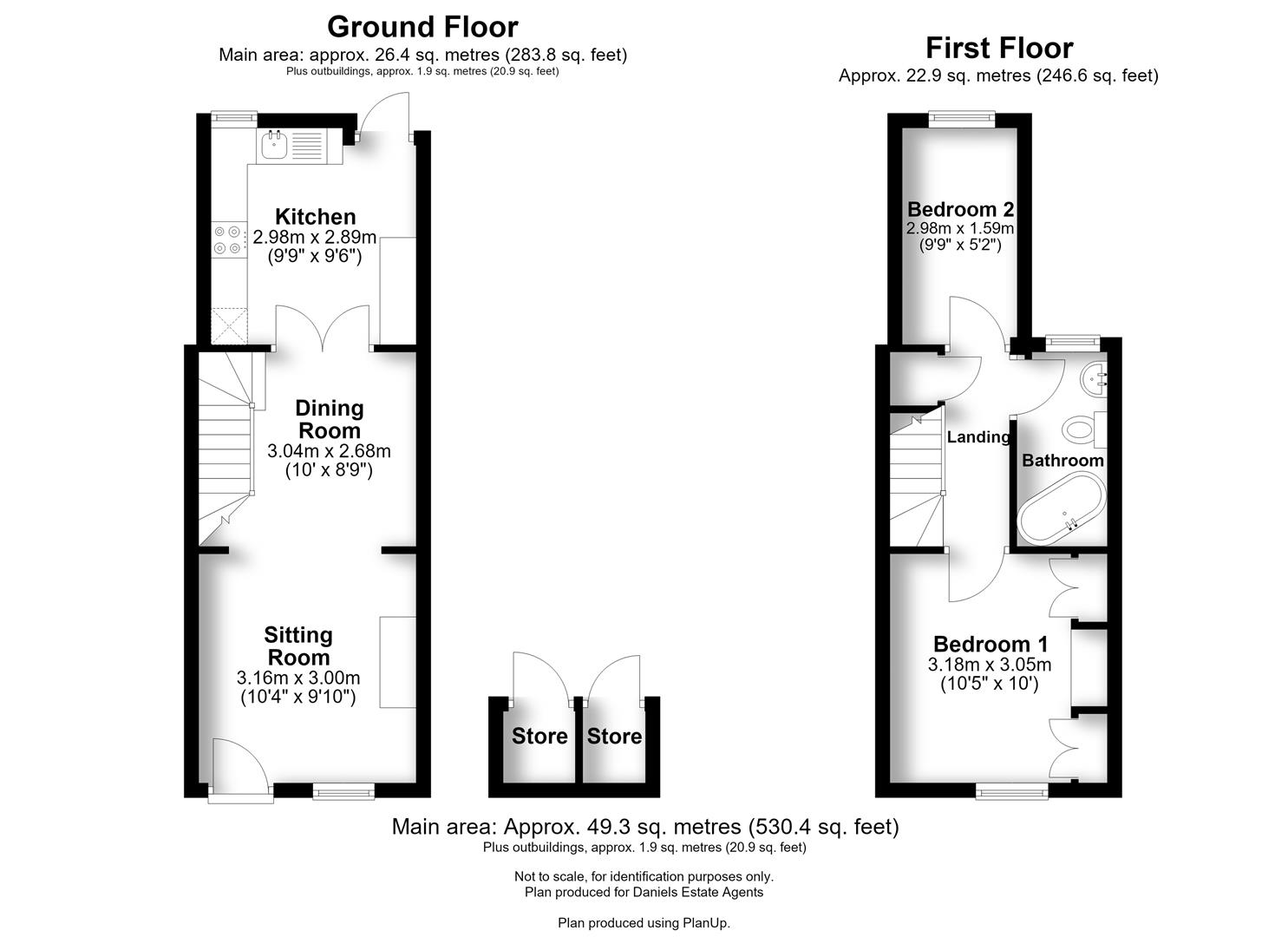 17, Queen Street, St. Albans floorplan
