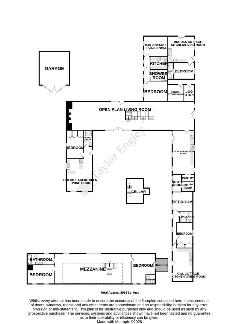 Smugglers Barn, Jevington Road, Polegate floorplan