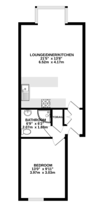 43, The Beeches, St. Albans floorplan