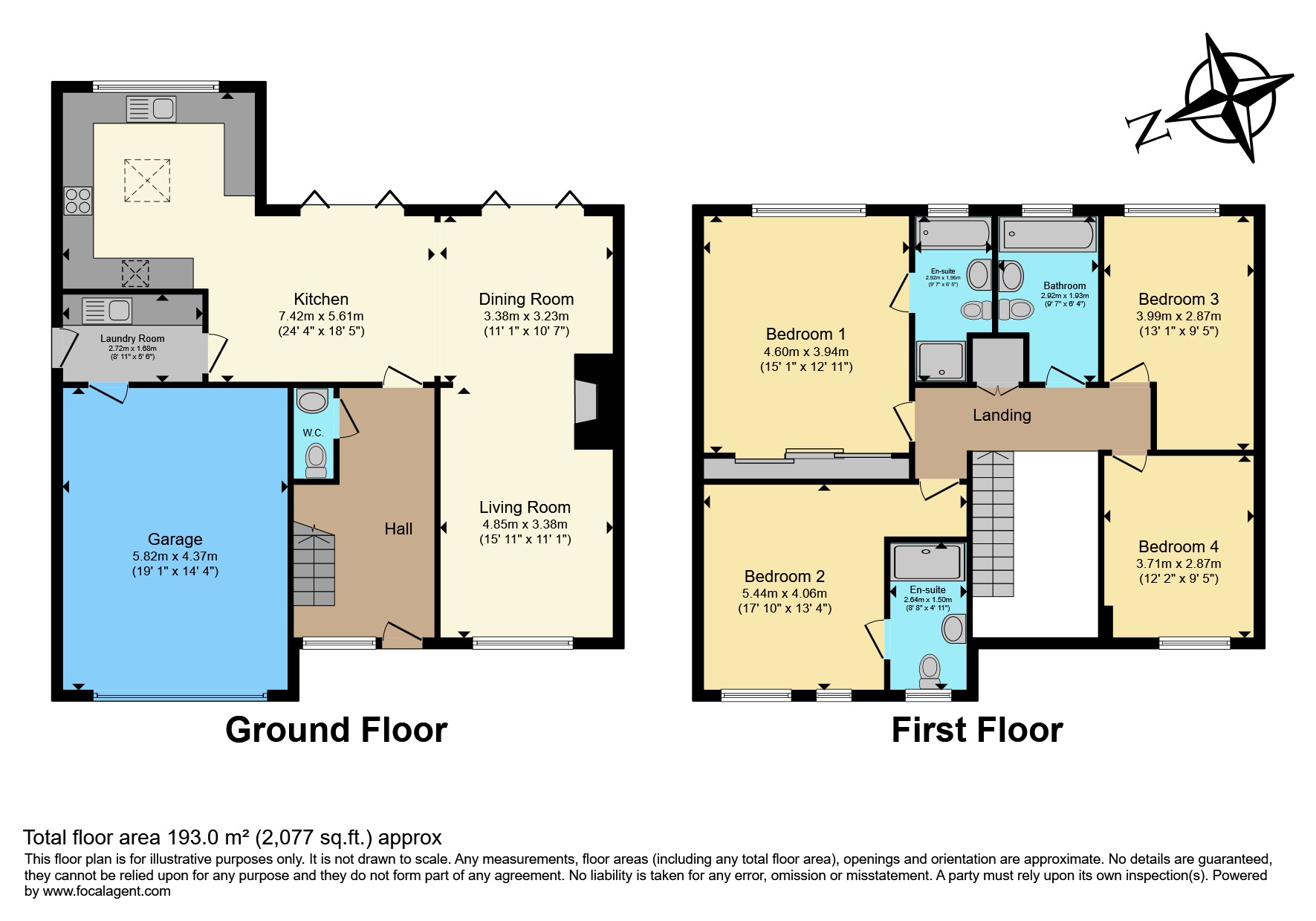 1, Waterway Close, Nantwich floorplan