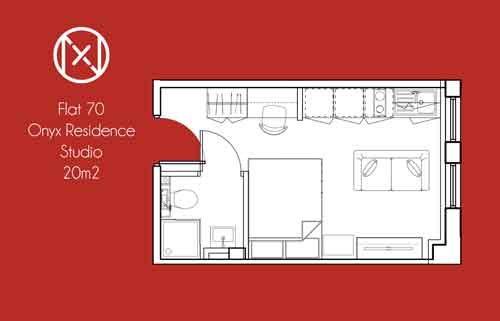 0 Bedrooms Studio to rent in Onyx Residence, 111 St Mary's Road, Sheffield S2