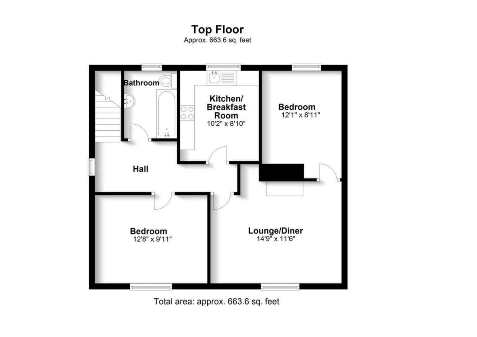 10, Flint Way, St. Albans floorplan