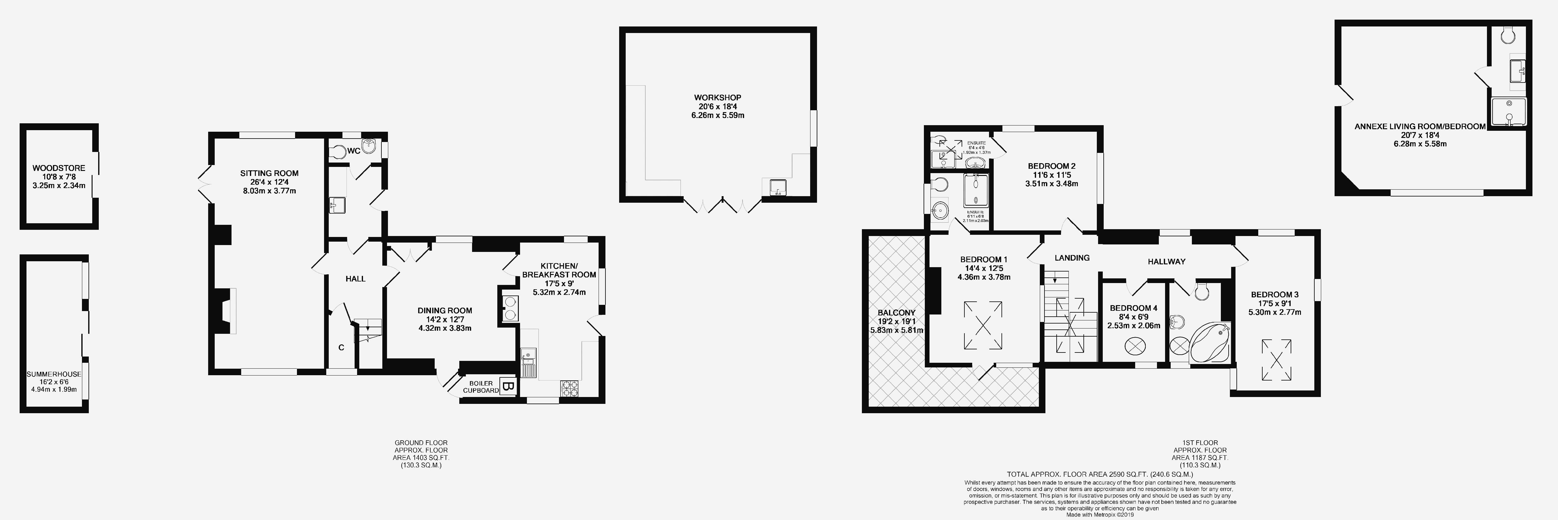 4 Bedrooms Detached house for sale in Oxenpill, Meare, Glastonbury BA6