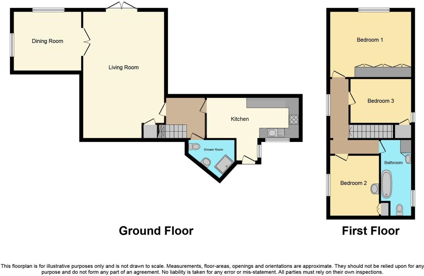 Village Road, Bromham, Bedford MK43, 3 bedroom semidetached house for