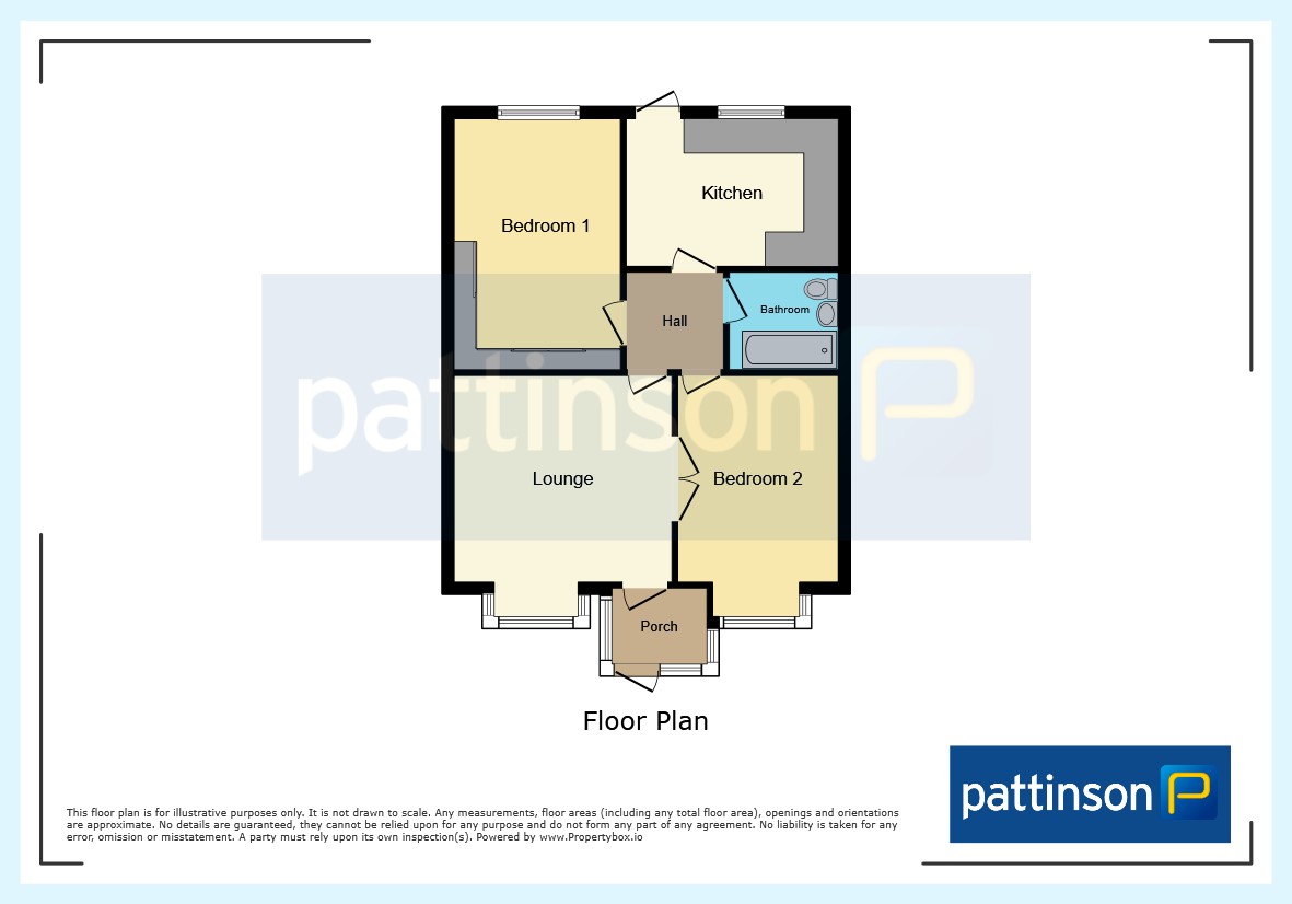 Glenville, Coast Road, Hartlepool floorplan